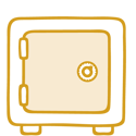 Safety Deposit Box Icon