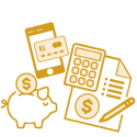 Wide Banking Options - Open an Account Icon